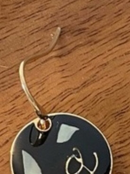 Jewelry - 4/$15 Gold Love Hoops Drop Earrings